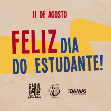 Feliz Dia do Estudante!