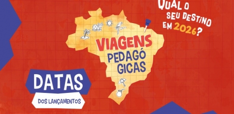 Lançamento das Viagens Pedagógicas 2026