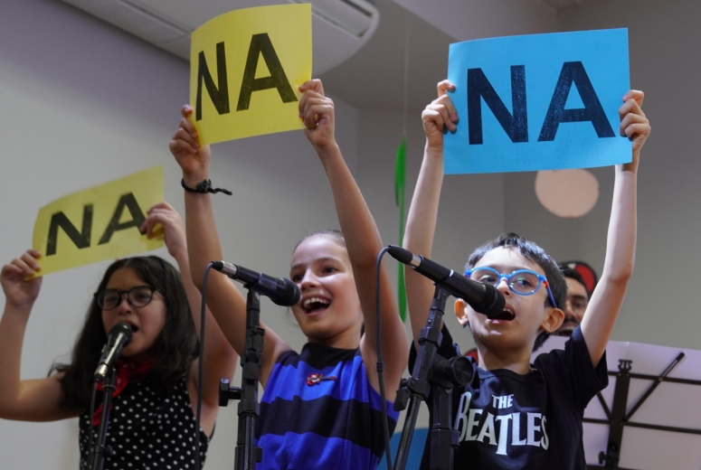 Beatles for Kids Encanta no Colégio Santa Cecília