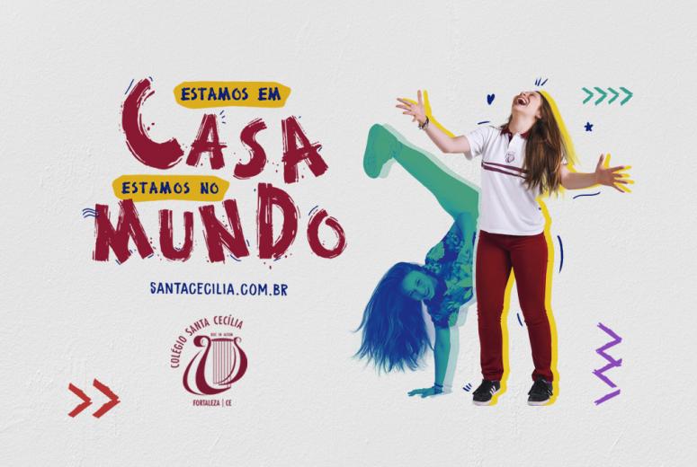 Estou em casa. Estou no mundo