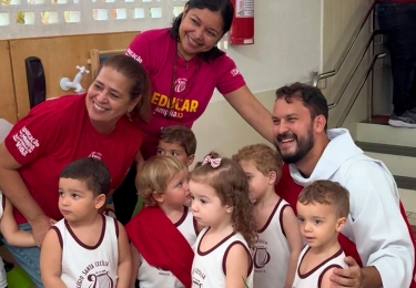 Páscoa é amor entre grandes e pequenos