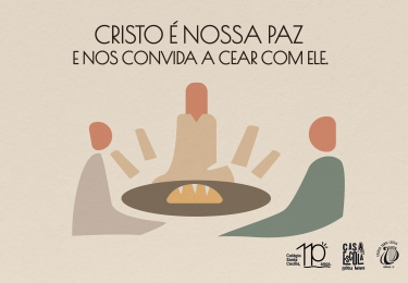 Cristo é nossa paz e nos convida a cear com ele.